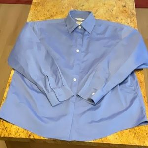 Talbots Wrinkle Resistant Button Down Shirt *Please read description carefully.